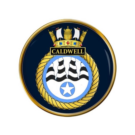 HMS Caldwell, Royal Navy Pin Badge