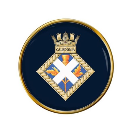 HMS Caledonia, Royal Navy Pin Badge