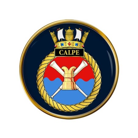 HMS Calpe, Royal Navy Pin Badge