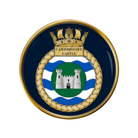 HMS Carisbrooke Castle Pin Badge