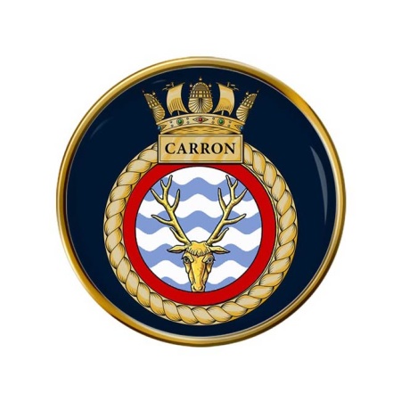HMS Carron, Royal Navy Pin Badge