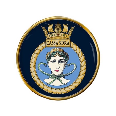 HMS Cassandra, Royal Navy Pin Badge