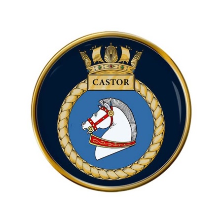 HMS Castor, Royal Navy Pin Badge