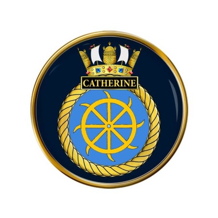 HMS Catherine, Royal Navy Pin Badge
