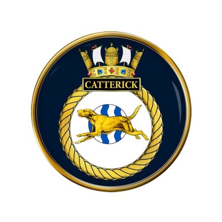HMS Catterick, Royal Navy Pin Badge