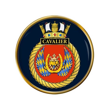 HMS Cavalier, Royal Navy Pin Badge