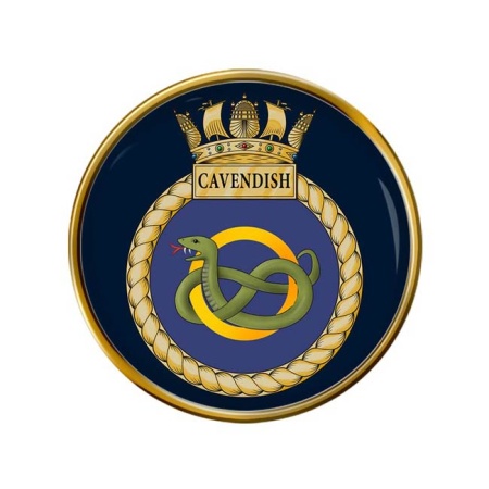 HMS Cavendish, Royal Navy Pin Badge