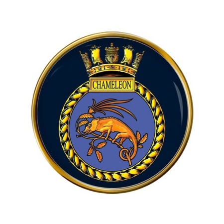 HMS Chameleon, Royal Navy Pin Badge