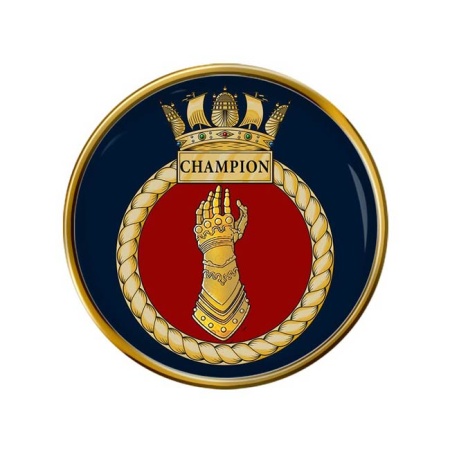 HMS Champion, Royal Navy Pin Badge