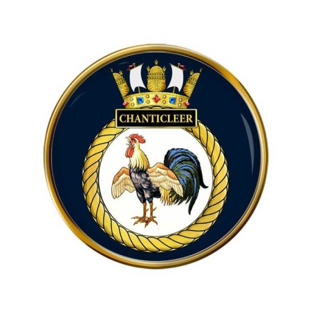 HMS Chanticleer, Royal Navy Pin Badge