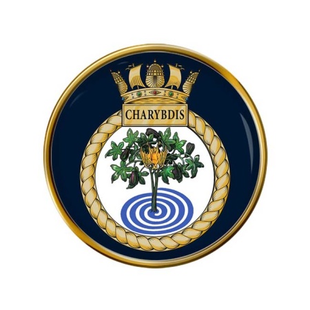 HMS Charybdis, Royal Navy Pin Badge