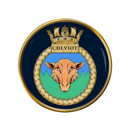HMS Cheviot, Royal Navy Pin Badge