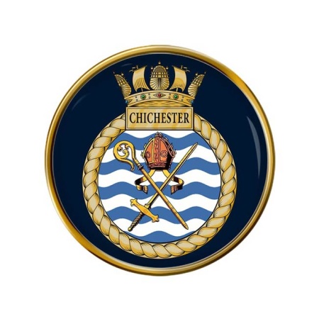 HMS Chichester, Royal Navy Pin Badge