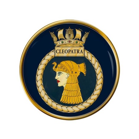 HMS Cleopatra, Royal Navy Pin Badge