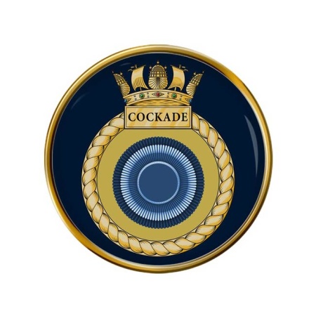 HMS Cockade, Royal Navy Pin Badge
