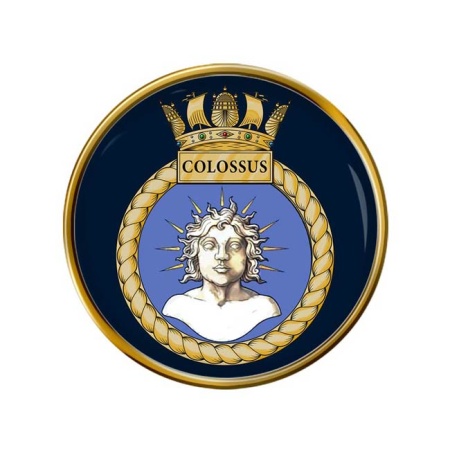 HMS Colossus, Royal Navy Pin Badge
