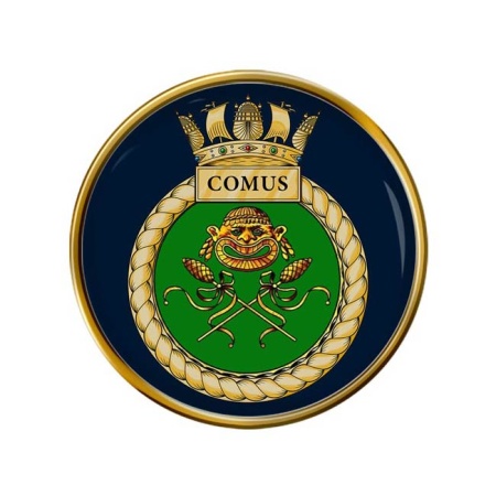 HMS Comus, Royal Navy Pin Badge