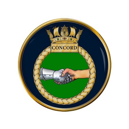 HMS Concord, Royal Navy Pin Badge