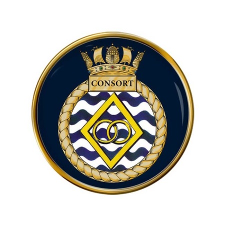 HMS Consort, Royal Navy Pin Badge