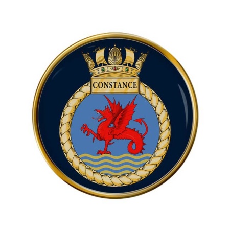HMS Constance, Royal Navy Pin Badge