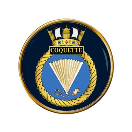 HMS Coquette, Royal Navy Pin Badge