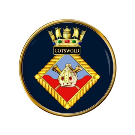 HMS Cotswold, Royal Navy Pin Badge