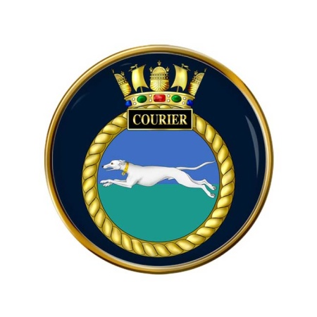 HMS Courier, Royal Navy Pin Badge