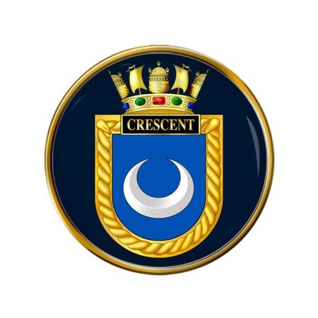 HMS Crescent, Royal Navy Pin Badge