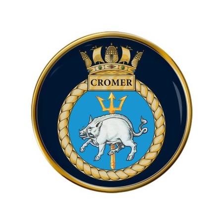 HMS Cromer, Royal Navy Pin Badge