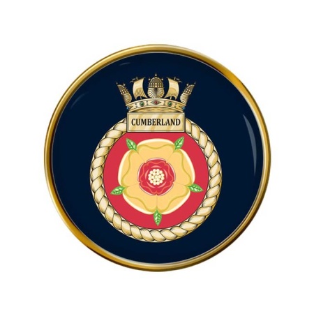 HMS Cumberland, Royal Navy Pin Badge