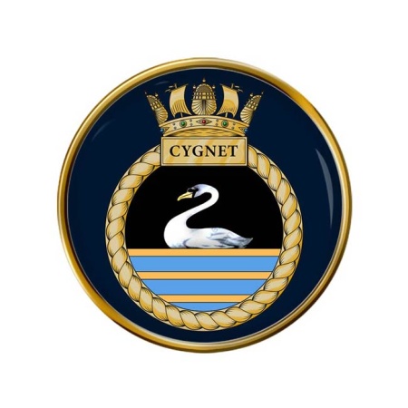 HMS Cygnet, Royal Navy Pin Badge