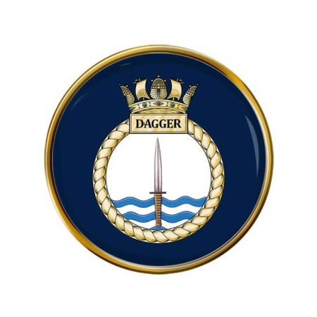 HMS Dagger, Royal Navy Pin Badge