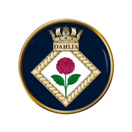 HMS Dahlia, Royal Navy Pin Badge