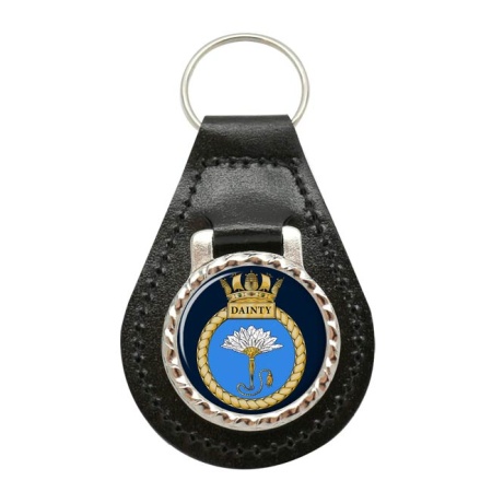 HMS Dainty, Royal Navy Leather Key Fob