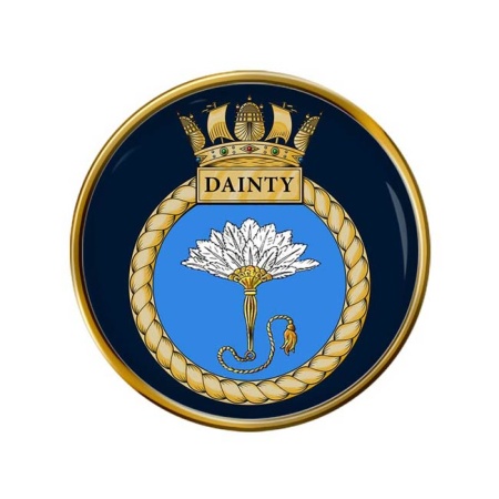 HMS Dainty, Royal Navy Pin Badge