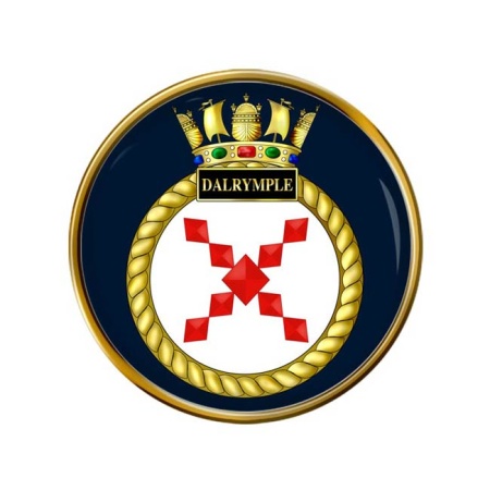 HMS Dalrymple, Royal Navy Pin Badge