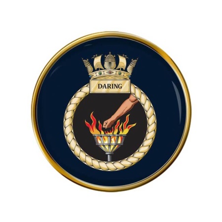 HMS Daring, Royal Navy Pin Badge
