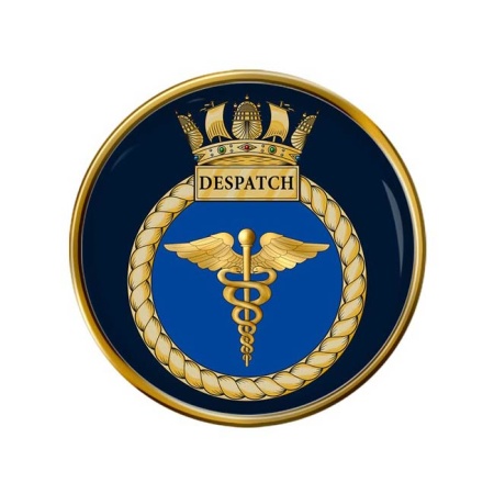 HMS Despatch, Royal Navy Pin Badge