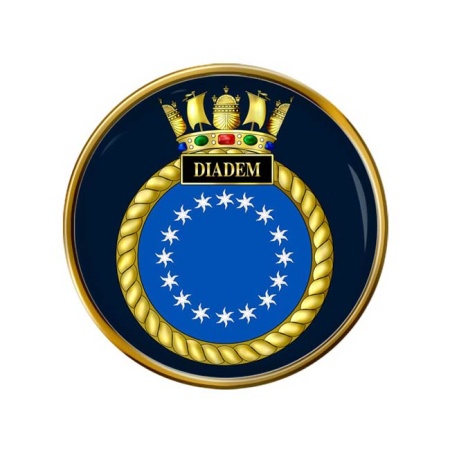 HMS Diadem, Royal Navy Pin Badge