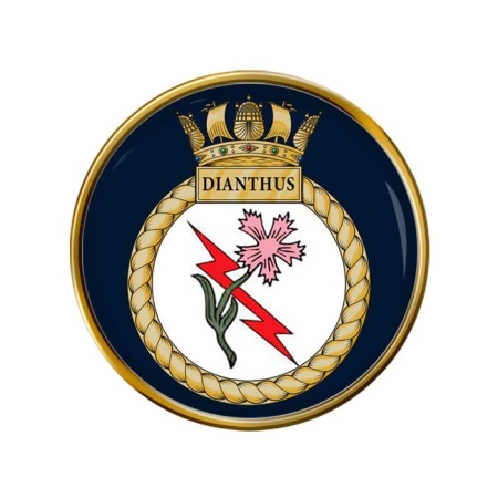 HMS Dianthus, Royal Navy Pin Badge