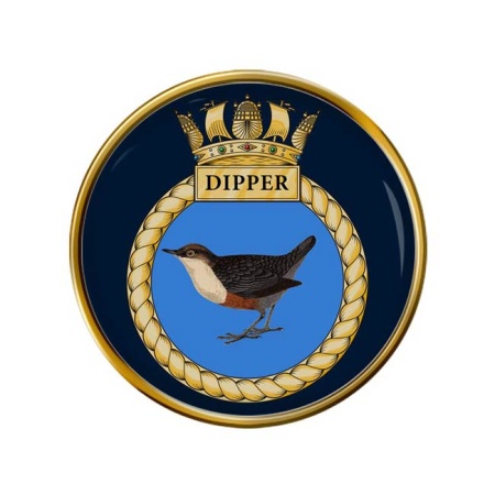 HMS Dipper, Royal Navy Pin Badge