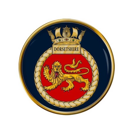 HMS Dorsetshire, Royal Navy Pin Badge
