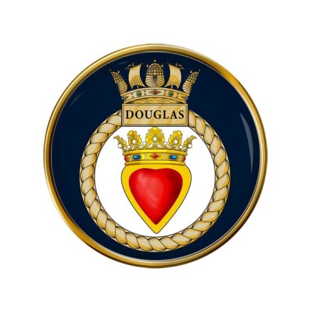 HMS Douglas, Royal Navy Pin Badge