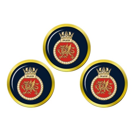 HMS Dragon, Royal Navy Golf Ball Markers