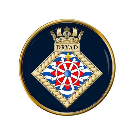 HMS Dryad, Royal Navy Pin Badge