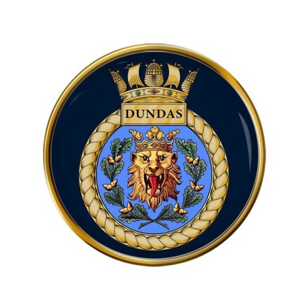 HMS Dundas, Royal Navy Pin Badge