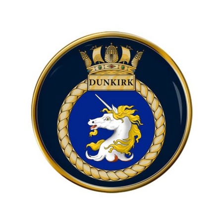 HMS Dunkirk, Royal Navy Pin Badge