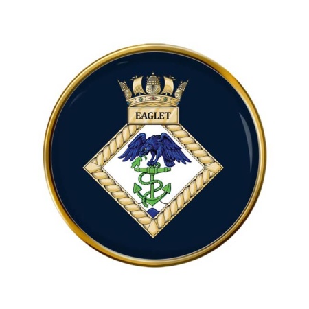 HMS Eaglet, Royal Navy Pin Badge