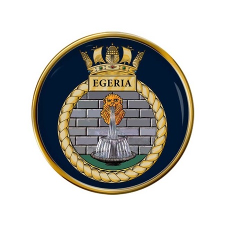 HMS Egeria, Royal Navy Pin Badge