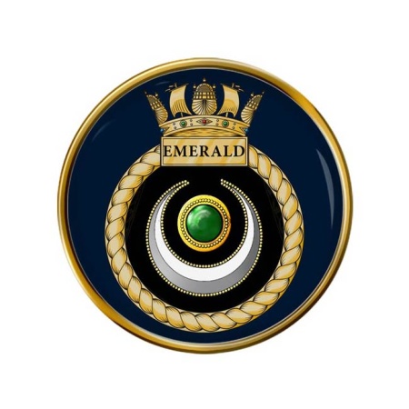 HMS Emerald, Royal Navy Pin Badge